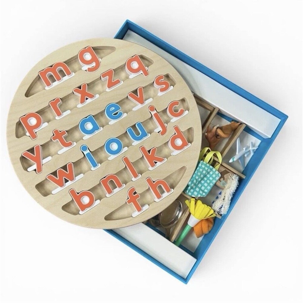 Lovevery Movable Alphabet Game & Language Objects Perisister Montessori